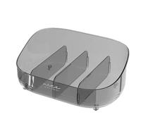 Tewzafiya Cosmetic Display Cabinet, Cosmetic Storage Cabinet | Bathroom Makeup Stand | Bathroom Makeup Stand, Desktop Cosmetic Organizer, Elegant Organizers, grey, riferimento alla descrizione