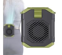 Tewzafiya Fan Under The Mesh - Personal Fan for Outdoors | Cooling Device with Flashlight for Running, Hiking, Camping, Travel, Sports, Beach, Construction Site