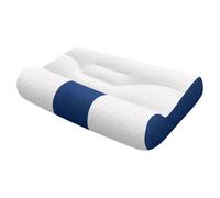Tewzafiya Foam Pillow 50 x 30 cm Neck Support Pillow Cervical Support Pillow Comfortable Goose Down Pillow Ergonomic Neck Pillow for Various Sleeping Positions
