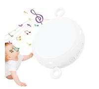 Tewzafiya Kids Movable Music Box,Rotating Kids Movable Music Box | 3 Modes Kids Automatic Music Box - 24 Music Box for Kids with Lullabies on the Piano, Rotating Music Box