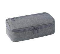 Tewzafiya Large Capacity Pencil Case, High Capacity Pen Pouch - Stationery Organizer with Zipper | Marker Case, Cosmetic Bag, Pen Organizer, grey, riferimento alla descrizione, Please refer to