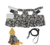 Tewzafiya LIZARD CARCHE REPTILE LIZARD IMMABLE DI LIZARDA PICCOLA,Amphibious Clothing | Accessories for Soft and Adjustable Vests for Lizards, Chameleons, Hamsters, Mice