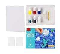 Tewzafiya Marble Painting Kit for Children, Handmade Marble Painting Kit - Water Marbling Kit for Textile Paper | Creative Gift Ideas and Crafts for