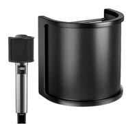 Tewzafiya Microphone Filter - Metal Microphone Filter, Noise Protection Cover with Portable Screen for Streaming, Home Studio, Podcast, Karaoke and Music