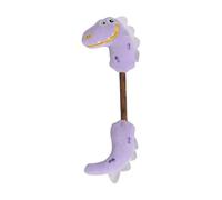 Tewzafiya Plush Cat Toys, Kitten Teeth Toys, Little Dinosaur Teaser Wand Plush, Teething Sticks, Interactive Cat Puzzles with Bells, Indoor Entertainment