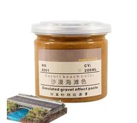 Tewzafiya Sand Effect Basing Miniature Sand Mud Based Miniature | Simulation 200ml Simulation Miniature Mud Effect Basing | Women Men Simple Landscapes of the