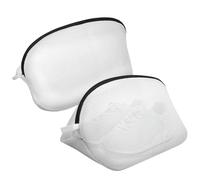 Tewzafiya Shoe Bag for Washing Machine - 2 Pieces Thin Mesh Deep Cleaning Accessory Laundry Bag, Running Shoe Bag for Washing Machine and Dryer - For Travel Storage