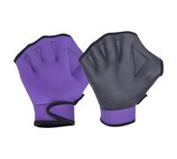 Tewzafiya Swimming Webbed Gloves, Swimming Gloves for Men,Water Gloves Swimming Gloves - Rubber Gloves Diving Equipment to Help Training Resistant to Part