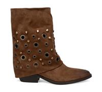 TEX Borchie Ankle Boot- female- Julie Dee- Cowboy & Biker Boots- Brown- 5 UK- Shoes 5 UK