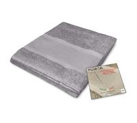 Tex family Towel, 100% Cotton, Grey, unca