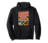 Tex Mex Dad Backyard Carne Asada Grillmaster Grill Cookout Pullover Hoodie