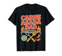 Tex Mex Dad Backyard Carne Asada Grillmaster Grill Cookout T-Shirt
