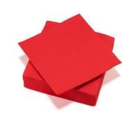 Tex Touch FSC® 40 Red Paper Napkins 38 x 38 cm