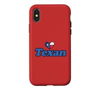 Texan Illustration Texas Flag Artwork Case for iPhone X/XS