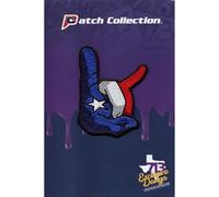 Texans Hand Sign Throwing Up The H Patch Houston Pride Embroidered Iron On