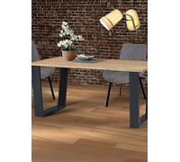 Texas 118cm Rectangular Dining Table Black