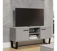 Core Products TV Unit Texas - 2-Door Flat Screen - Grey Pine