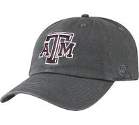 Texas A&M Collegiate Adjustable Hats, Texas A&m Grey, One size