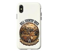 Texas Axis Deer Hunter Hill Country Bred Lone Star State Case for iPhone X/XS