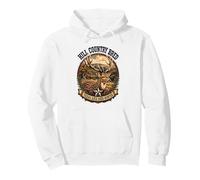 Texas Axis Deer Hunter Hill Country Bred Lone Star State Pullover Hoodie