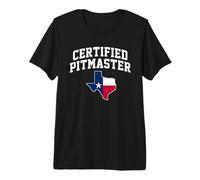 Texas BBQ Certified Pitmaster Premium T-Shirt