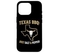 Texas BBQ Just Salt and Pepper Authentic Pitmaster Grilling Case for iPhone 16 Pro