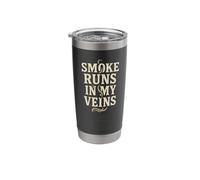 Texas BBQ Legend Pitmaster Grill Master Smoked Brisket Gift Stainless Steel Insulated Tumbler