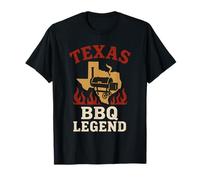 Texas BBQ Legend Pitmaster Grill Master Smoked Brisket Gift T-Shirt