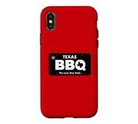 Texas BBQ License Plate Texas BBQ Case for iPhone X/XS