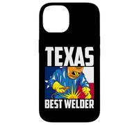 Texas Best Welder Ironworker Ironsmith Texan Flag Welding Case for iPhone 14