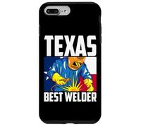 Texas Best Welder Ironworker Ironsmith Texan Flag Welding Case for iPhone 7 Plus/8 Plus