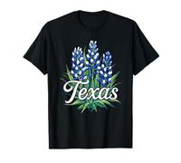 Texas Bluebonnet Floral Graphic T-Shirt