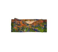 Texas Bluebonnets Scenery Printed Baby Headband, Soft and Breathable, Adjustable, Perfect for Baby Photos (0-6 Months)