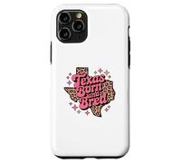 Texas Born and Bred Leopard Pattern Lone Southern Girl Case for iPhone 11 Pro