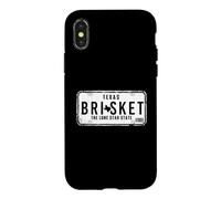 Texas Brisket The Lone Star State - BBQ Pitmaster Grilling Case for iPhone X/XS