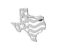 Texas Brooch Texas State Map Stainless Steel Suit Badge Gold Steel Plating Gant Pins Never Fade, One Size, Stainless Steel, gem na