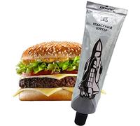 Texas Burger Space Food Beef Cheeseburger Russian Astronaut Food Emergency Food Supply Hiking Rations Survival Freeze Dried Food Camping Tube 165 Gr (5.8 Oz)