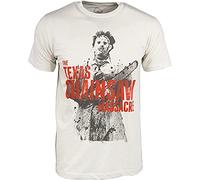 Texas Chainsaw Massacre Horror Movie Leatherface Adult Fitted Jersey Aware t Shirt damens Tee White White L