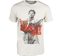 Texas Chainsaw Massacre Horror Movie Leatherface Adult Fitted Jersey g Star t Shirt s damens Tee White