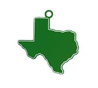 Texas Charm 2" - 2pc Pack (Emerald/White)