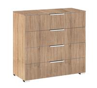 Texas Chest - 4 Drawer - Sonoma Oak
