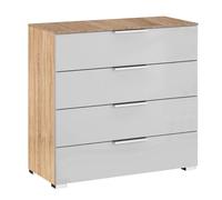 Texas Chest - 4 Drawer - Sonoma Oak & Alpine White