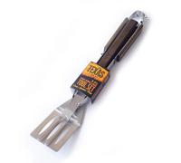 Texas Club 3-Piece Grilling Tools Set Essential Stainless Steel Kit With Oak Handles For Every Grill Owner