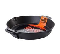 Texas Club 36 Cm Cast Iron Skillet Frying Pan With Short Handles