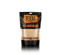 Texas Club Oak Barrel Blend Dust, 500G - Elevate Your Cold Smoking With Gentle Oak, Sweet Smoke, And A Hint Of Bourbon Aroma
