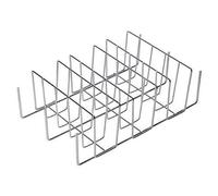 Texas Club Stainless Steel Ribs And Vegetables Roast Rack - Grill Accessory For Media, Grande, Limited Models