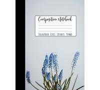 Texas Composition Notebook College Ruled: Bluebonnet Gifts, Texas Pride, Texas Gifts, Lone Star State Texas Notebook, College Notebooks, School ... Composition Book, Texas Journal, 8.5" x 11"