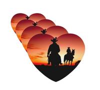 Texas Cowboy Car Air Fresheners Cards 4 Pcs Hanging Fragrance Scented Cards Long-Lasting Car Aromatherapy Tablets for Wardrobe Bathroom Car Interior Mirror Pendant Gifts