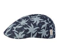 Texas Denim Print Flat Cap by Stetson