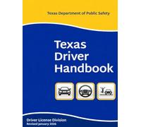 Texas Driver Handbook: Revised January 2026 - Original and Unchanged (Color Print)